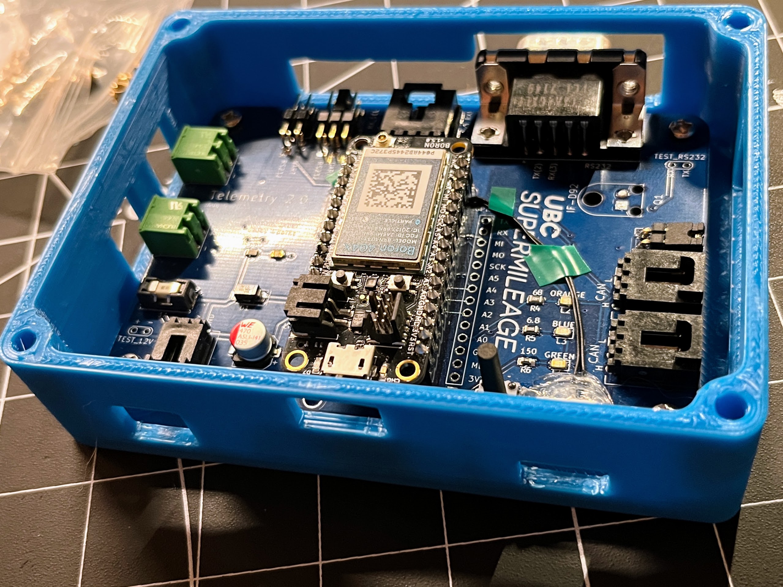 Telemetry PCB and Housing